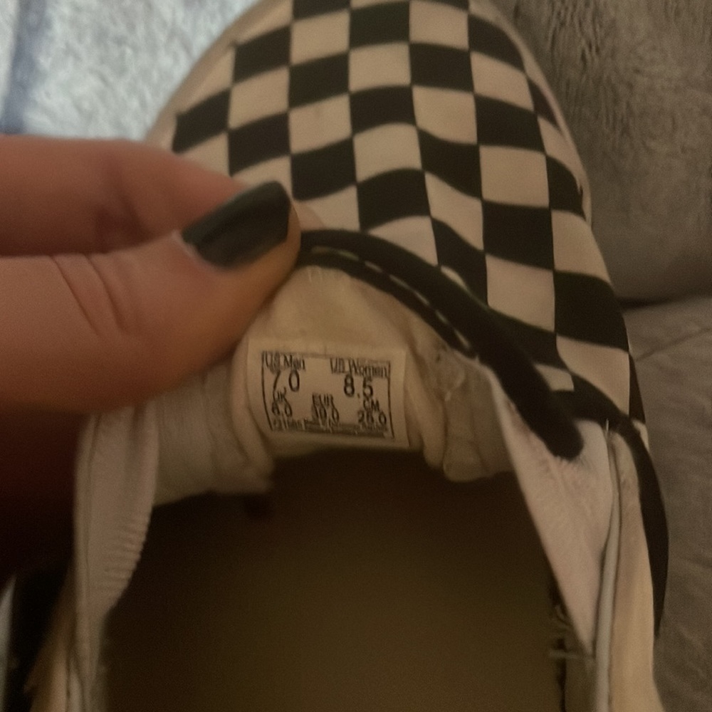 Checkered VANS - Picture 4 of 4